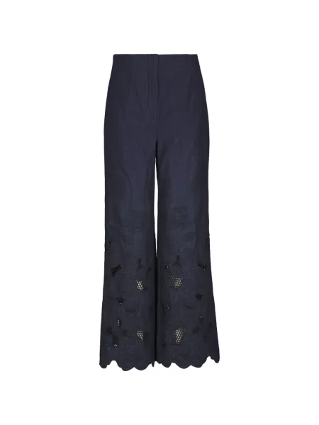 Pantaloni Veronica Beard evazate albastru