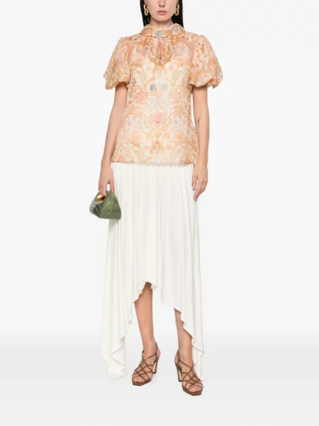 Bluză Zimmermann cu model floral cu imagine