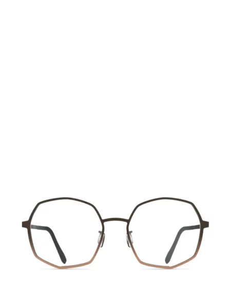 Ochelari de soare Blackfin cu imprimeu geometric maro
