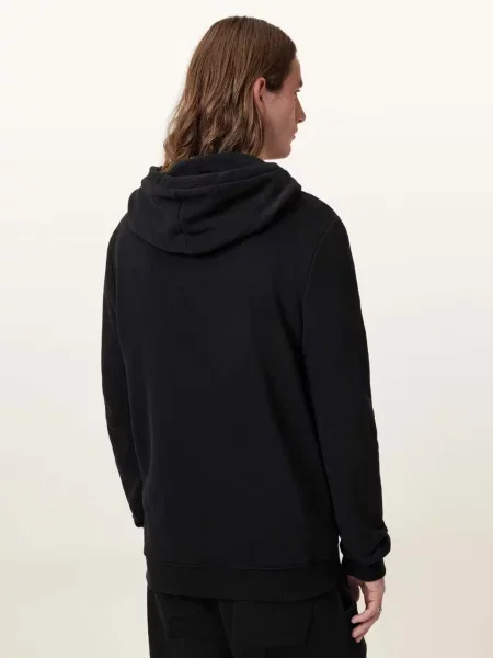 Кофта All Saints Raven Zip чорний