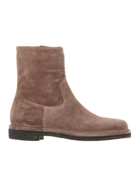 Buty do kostki Del Carlo zamszowe beżowe