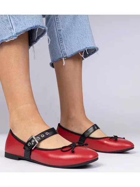 Balerinke D/ceo z lokom rdeča