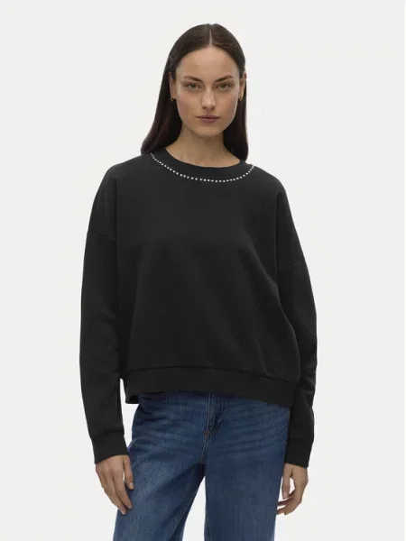 Vero Moda Світшот Lotte чорний