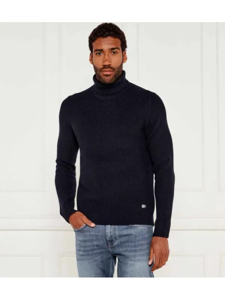 Joop! Jeans Garbó Orlino | Modern fit gyapjú hozzáadásával kék