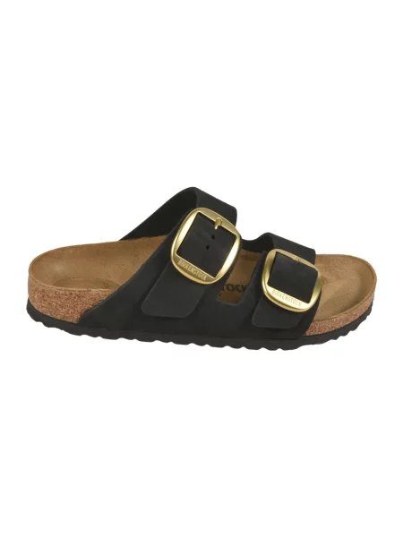 Birkenstock Klapki Arizona Big Buckle czarny