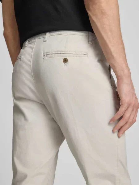 Chinos w kroju slim fit z wpuszczanymi Gap