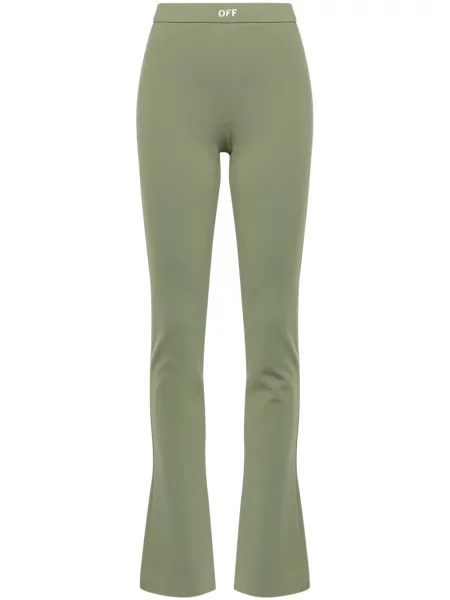 Leggings Off-white cu imagine alb
