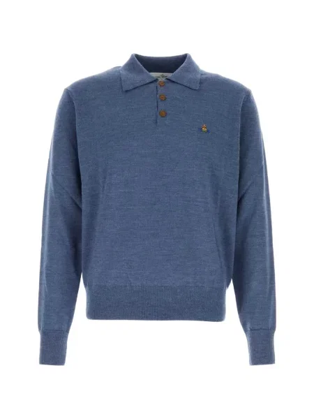 Tricou polo Vivienne Westwood albastru