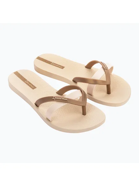 Dámske žabky Ipanema Kirei beige/gold béžová