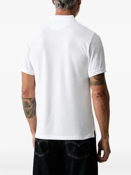 Polo Hackett London με κέντημα λευκό