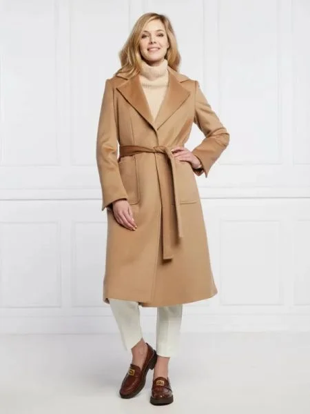 MAX&Co. de lână palton runaway bej