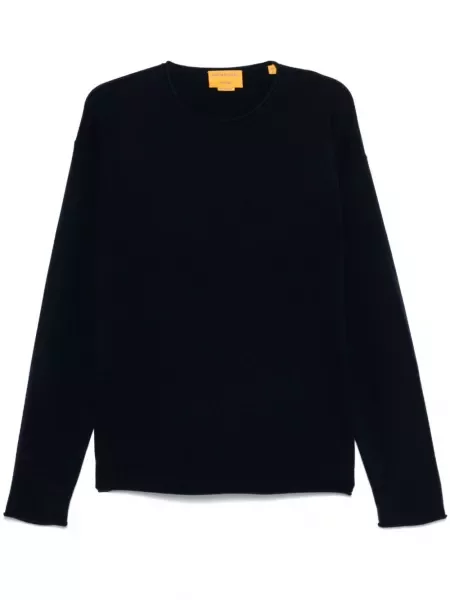 Sweter Guest In Residence z kaszmiru niebieski
