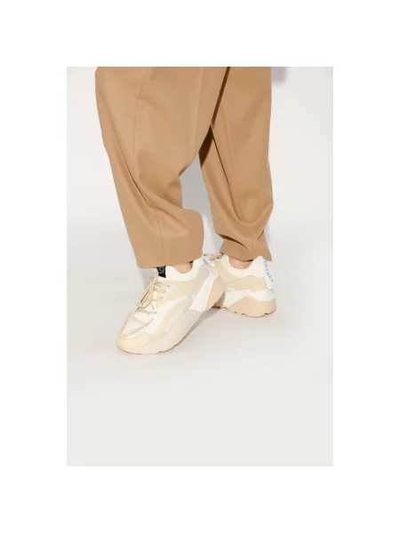 Sneakersy Stella Mccartney skórzane żółte