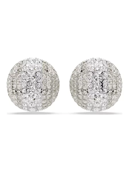 Kolczyki Swarovski białe