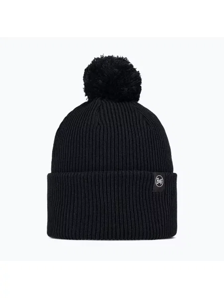 Zimná čiapka BUFF Knitted Renvi black čierna