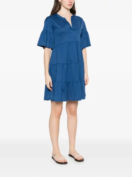 Rochie mini Weekend Max Mara cu decolteu în V albastru