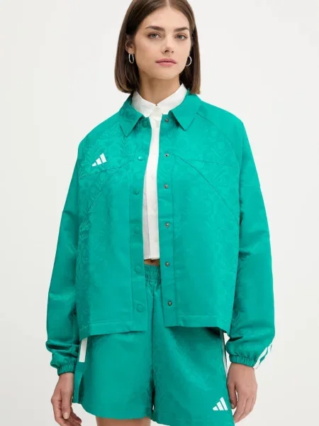 Adidas geacă House of Tiro de tranziție verde