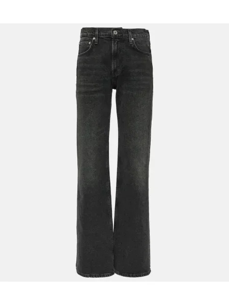 Kavbojke z visokim pasom Citizens Of Humanity črna