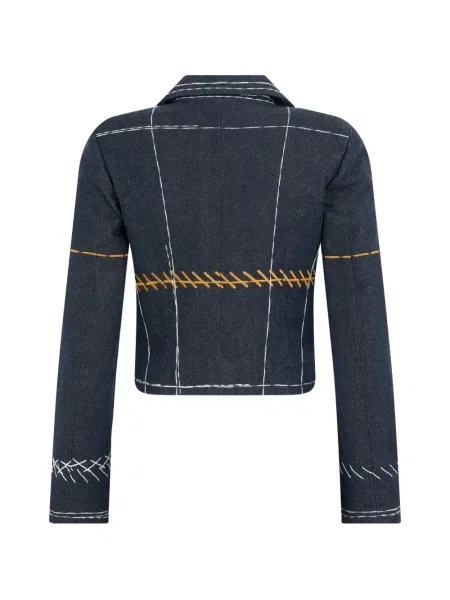 Decupat sacou Moschino albastru