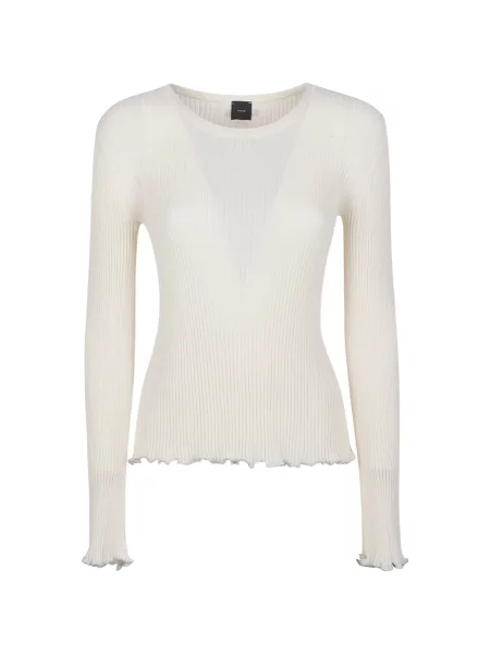 Top Pinko tricotate cu volane