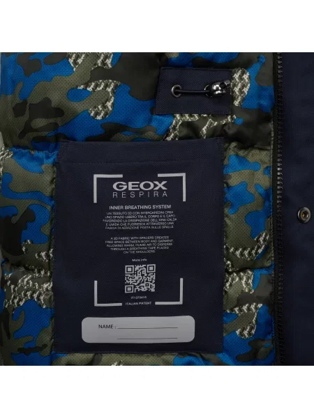Яке Geox сиво