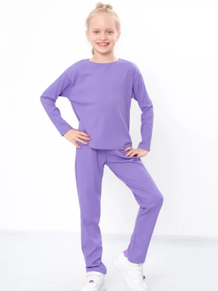 Дитячий Спортивний костюм Носи своє лавандовий бавовна/поліестер