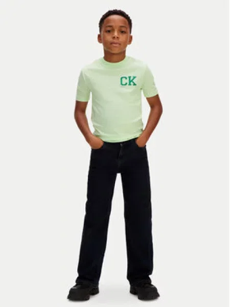 Calvin Klein Póló Heritage zöld
