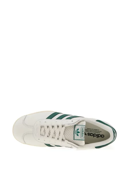 Sneakerși Adidas Gazelle din piele alb