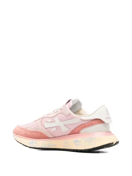 Sneakerși Premiata cu aplicații roz