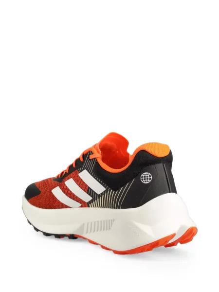 Sneakersy Adidas Terrex z kapturem sztruksowe niebieskie
