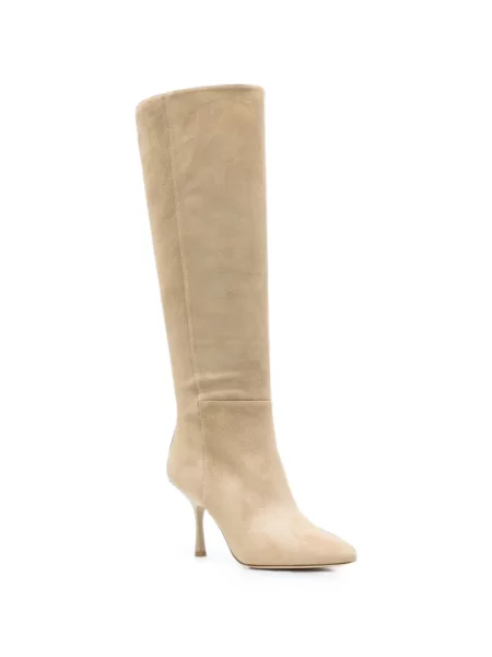 Botine Stuart Weitzman din piele de căprioară