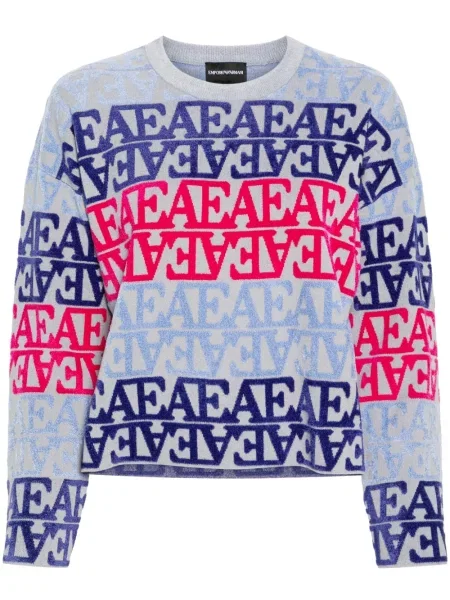 Pulover Emporio Armani albastru