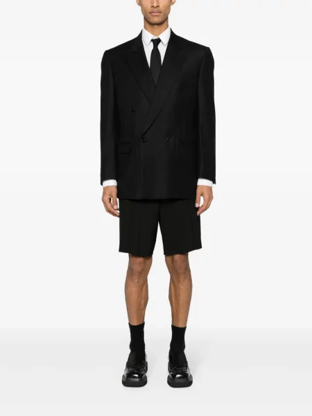 Dvouřadé sako Pierre Cardin Pre-owned černé