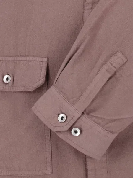 Lung cămașă Rick Owens Drkshdw violet