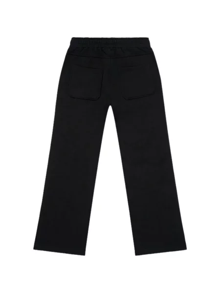 Pantaloni Rta evazate alergare negru