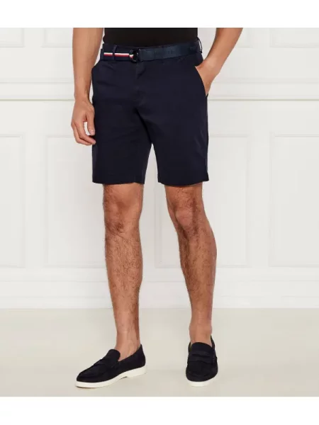 Tommy Hilfiger Pantaloni scurți chino + curea Brooklyn