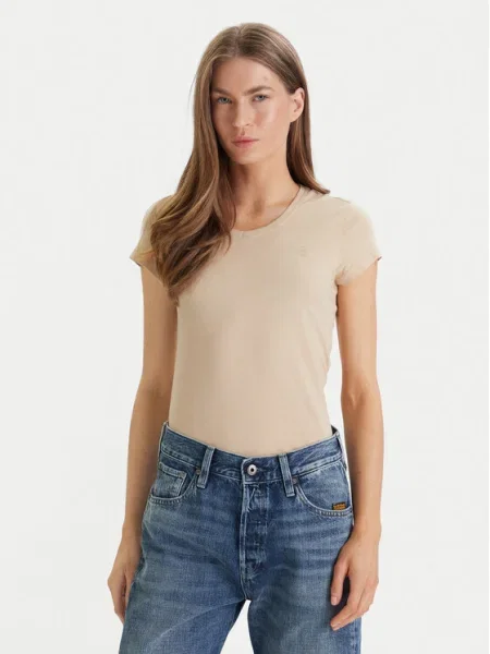 G-Star Raw Tricou Eyben Écru