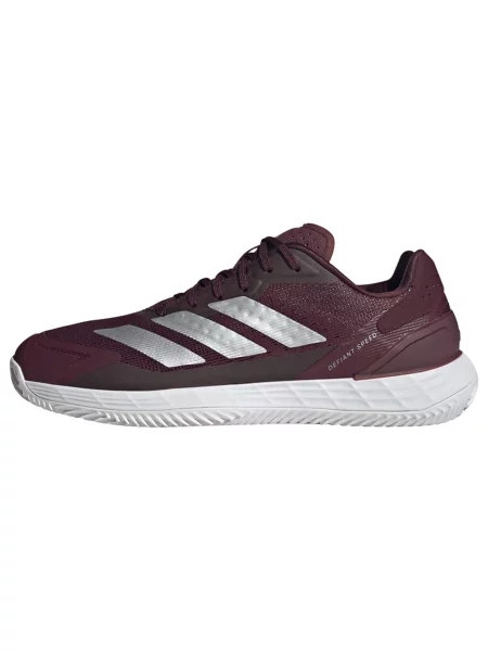 ADIDAS PERFORMANCE Sportovní boty Defiant Speed 2 Clay vínově / stříbrná červená