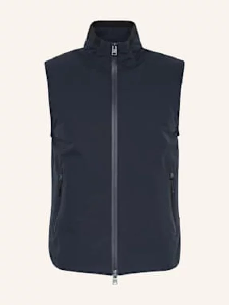 Woolrich Péřová Vesta Sailing tmavě modrá