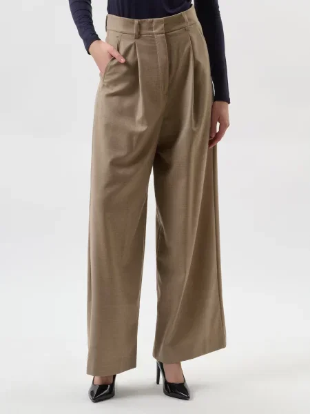 Брюки Weekend Max Mara бежевые