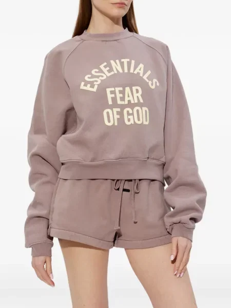 Hanorac Fear Of God Essentials cu imagine