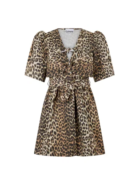 Mała mały sukienka mini Ganni