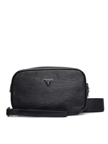 Мъжка чантичка Guess HMMIPW черен