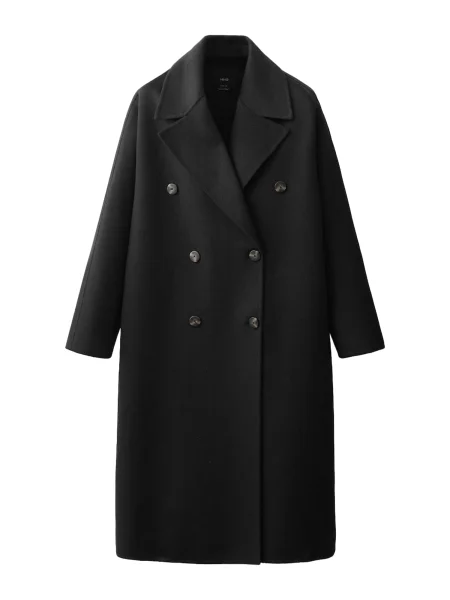 MANGO Palton de primăvară-toamnă PICAROL' negru