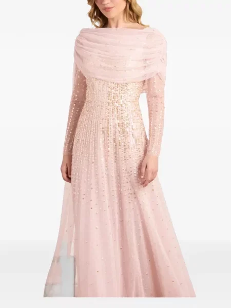 Rochie Needle & Thread cu paiete roz