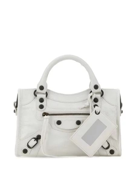 Geantă shopper Balenciaga alb