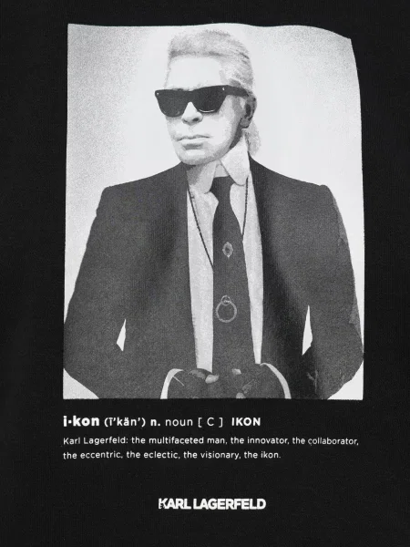 Толстовка Karl Lagerfeld черная