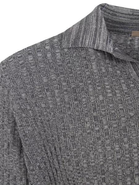 Pletena majica Nuur siva