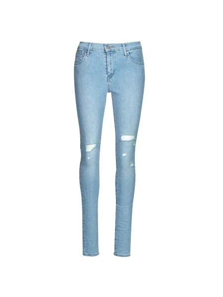 Skinny fit džínsy Levi's 720 skinny fit modrá