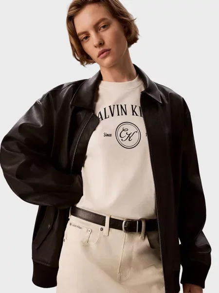 Футболка Calvin Klein Jeans біла